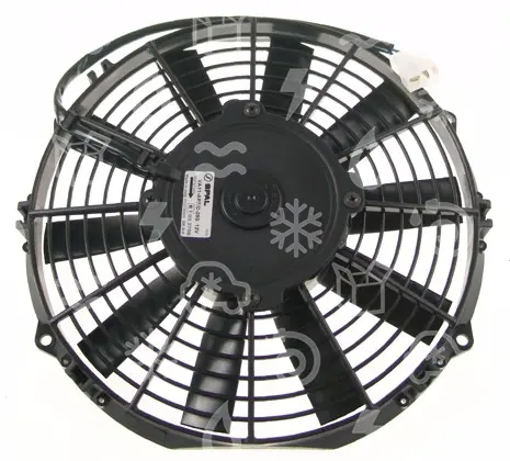 ventilátor univerzální tlačný průměr 255 mm - VA11-AP7/C-29S, 12V